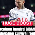Major lift for Tottenham! West Ham’s slip-up delivers a huge boost to Spurs’ hopes of avoiding relegation ahead of their clash with Aston Villa.